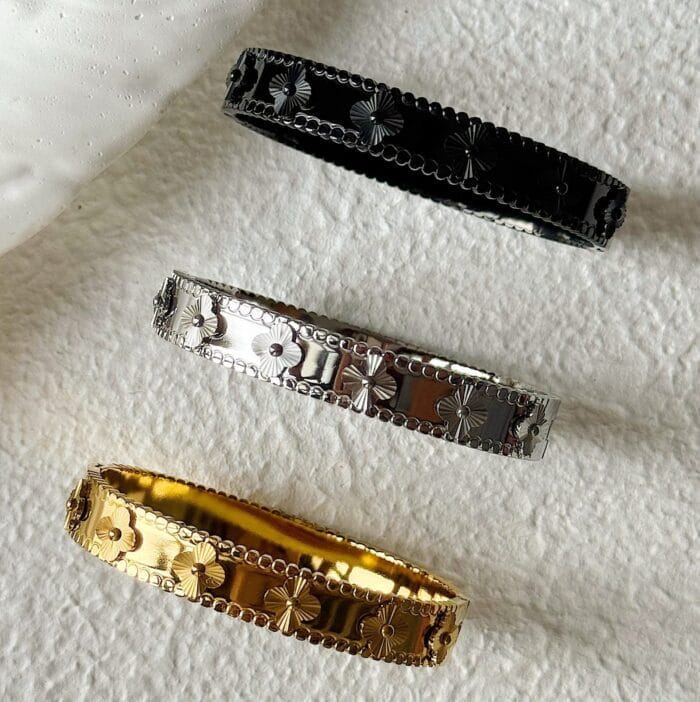 Celia Clover Bangle - Image 2