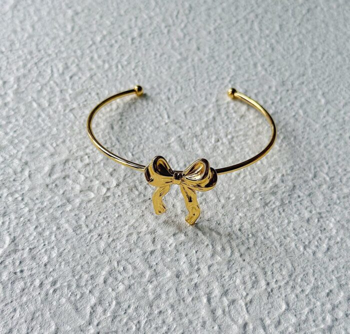 Bow Cuff Bangle - Image 3