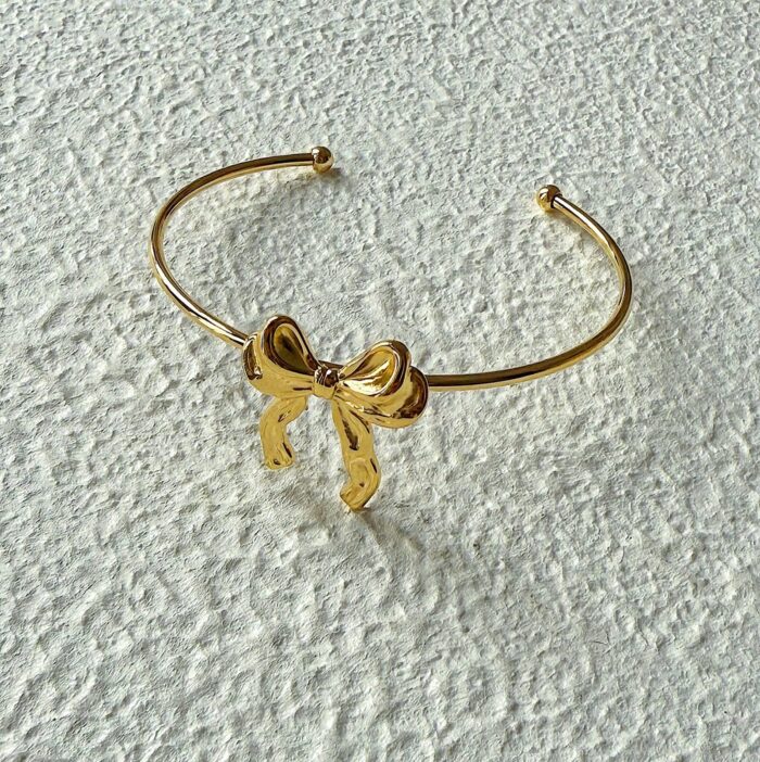 Bow Cuff Bangle - Image 2
