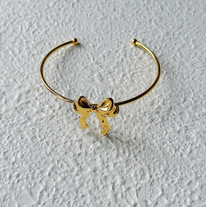 Bow Cuff Bangle - Image 1