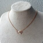 Pearl Bow Necklace