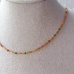 Carol Enamel Bead Chain - Image 2