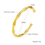 Ember Cuff Bangle - Image 3