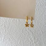 Petunia Drop Hoops - Image 4