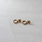 Petunia Drop Hoops - Image 3
