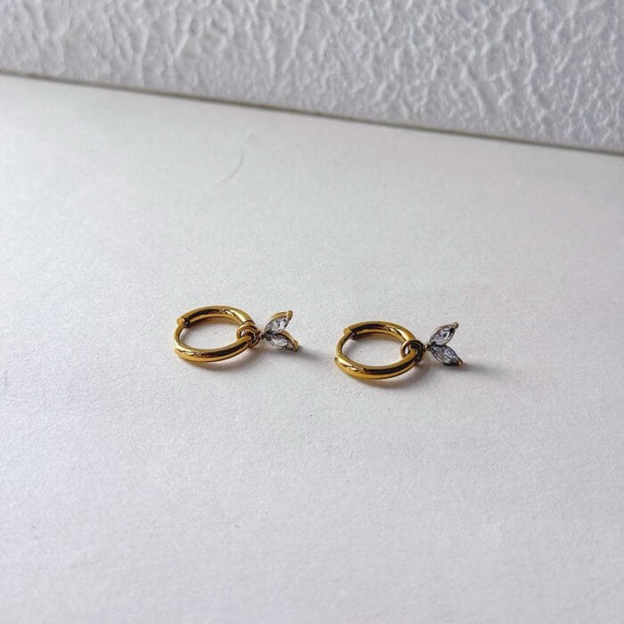Alana Drop Hoops - Image 5