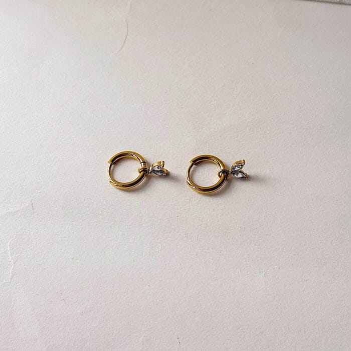 Alana Drop Hoops - Image 3