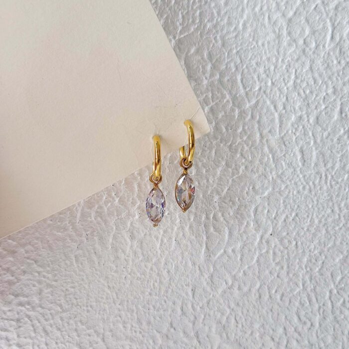 Donna Drop Hoops - Image 1
