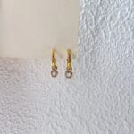 Heart Drop Hoops - Small