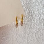 Heart Drop Hoops - Small - Image 3