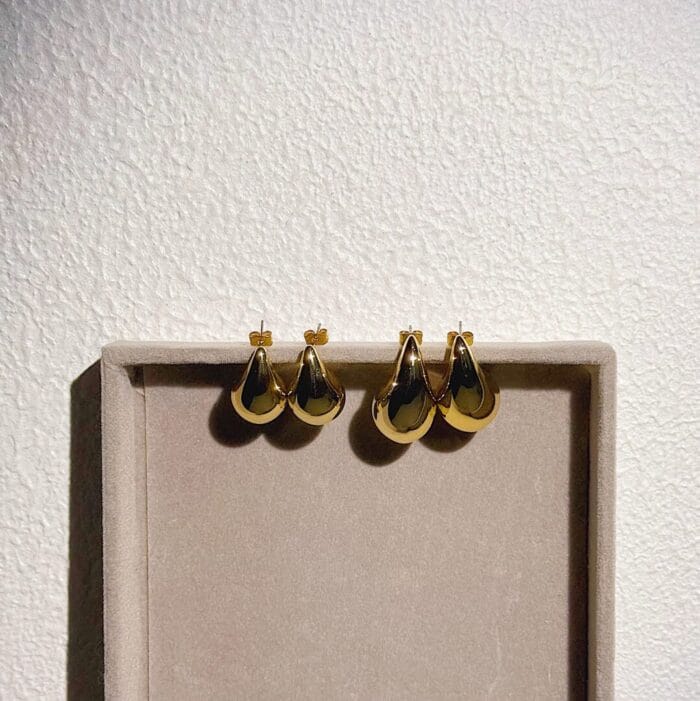 Drop Chunky Earrings - Image 4