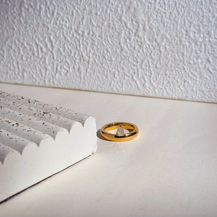 Zaha Ring | Pear Shape - Image 1