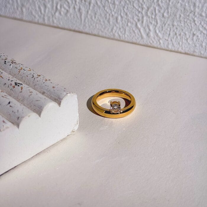 Zaha Ring | Round Shape - Image 1