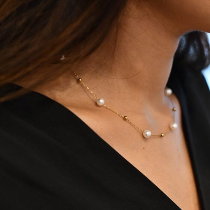 Pearl Beaded Chain - Image 1