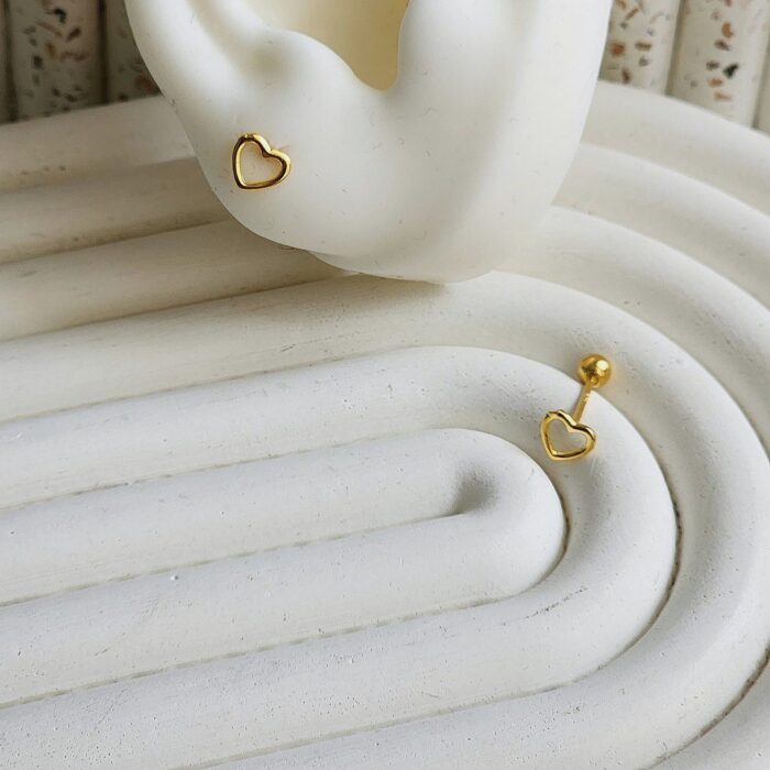 Rosy Stud Earrings - Image 2