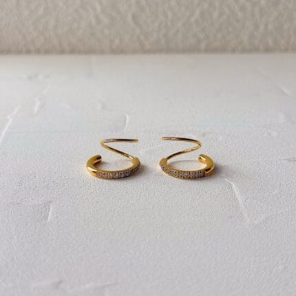 Esme Double Hoops