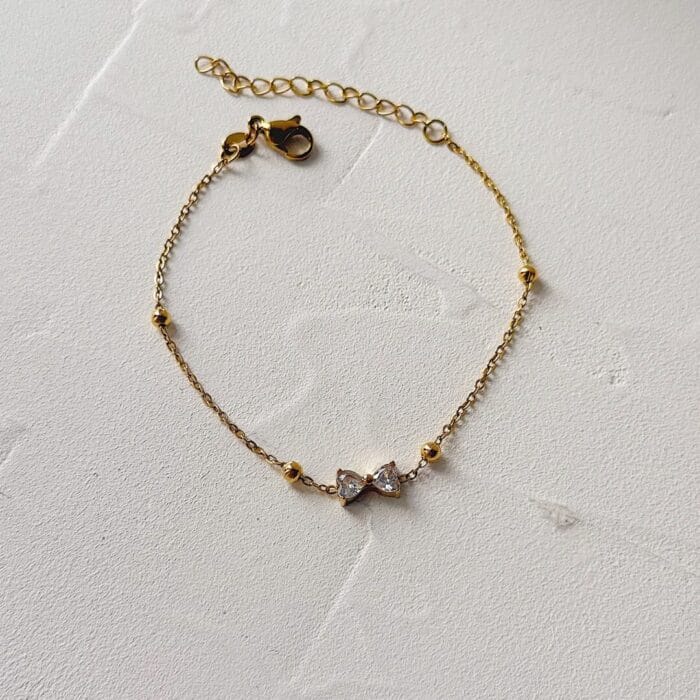 Bow Bead Bracelet - Image 1