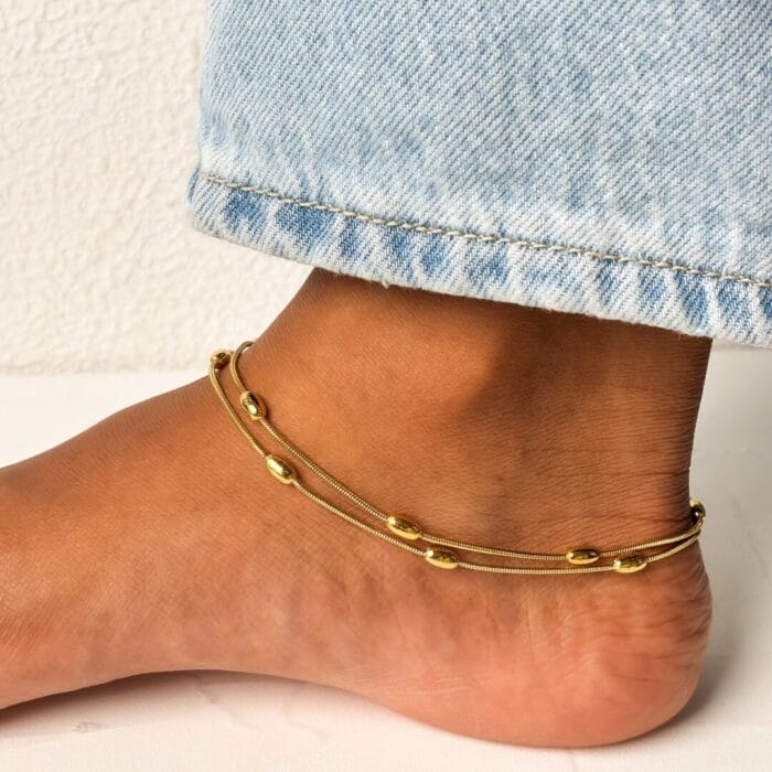 Clara Bead Anklet - Image 1