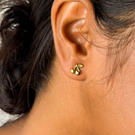 Cherry Stud Earrings