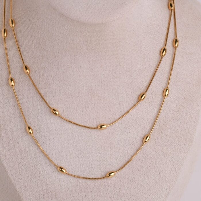 Multi Layer Bead Wrap Chain - Image 2