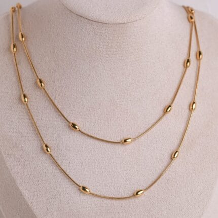 Multi Layer Bead Wrap Chain