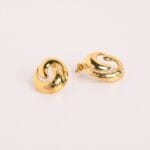 Spiral Knob Earrings - Image 2