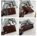 Kendra Suede Shoulder Bag - Image 3