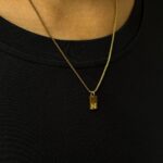 Box Initial Necklace - Image 3