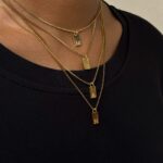 Box Initial Necklace - Image 5