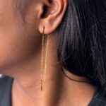 Jade Drop Earrings - Image 2