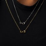 Shaped Infinity Necklace - Image 3