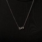 11 Stoned Infinity Necklace - Image 2