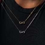 11 Stoned Infinity Necklace