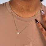 Butterfly Stone Necklace - Image 2