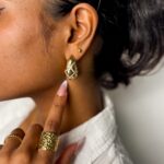 Stoned Drop Earrings