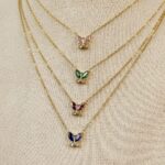 Butterfly Stone Necklace - Image 3