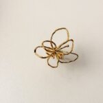 Irregular Flower Statement Ring