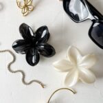 Flower Hair Claw Clips
